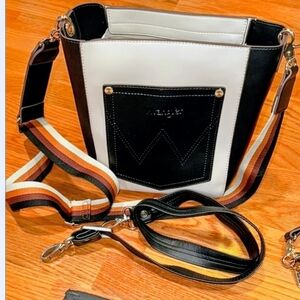 Stylish Black and White Women's Bag